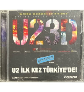 (Müzik CD sidir Plak Değildir) CD U2 U23D U2 İl Kez Türkiye' de CD