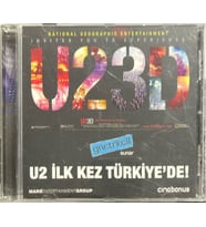 (Müzik CD sidir Plak Değildir) CD U2 U23D U2 İl Kez Türkiye' de CD