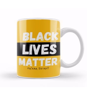 Ma’Khia Bryant Black Lives Matter Kupa Bardak Porselen