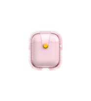 Apple Airpods Uyumlu Zore Airbag 33 Darbelere Karşı Dayanıklı Magnetik Kılıf (Pembe)