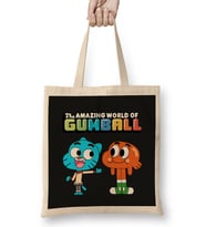 Gumball And Darwin Bez Çanta Uzun Saplı