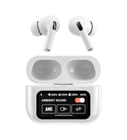T-9 Plus Dokunmatik Şarj Ünitesi Ekranlı Bluetooth Kulaklık Beyaz