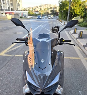 MOTOCAM Volta Revolt RSX4 Ön Cam 2022-2026 Model 75cm Şeffaf Renkli 4mm