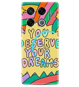 Infinix GT 20 Pro Kılıf Boutique Baskılı Resimli You Deserve Pcode -056