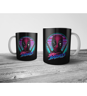 Pixxa Deadpool - Stay Badass Kupa Bardak Model 1