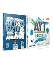 Benim Hocam 2023 AYT Fizik Konu ve Toprak Soru Bankası Seti 2 Kitap