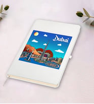 Dubai Tasarımlı Beyaz Defter