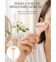 Soğuk Jel Başlıklı Buz Silindiri Yüz Masaj ve Bakım Aleti Yeni Nesil
