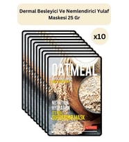Dermal Besleyici ve Nemlendirici Yulaf Maskesi 25 gr 10 Adet