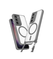 Samsung Galaxy S23 Plus Kılıf Enka Magsafe Silikon Kılıf - Titan Gri