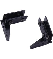 Cam Kapı Kapak Menteşesi İçten Yana Vidali Siyah 5-8 mm.