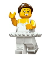 Lego Minifigür - Seri 15 - 71011 - Ballerina