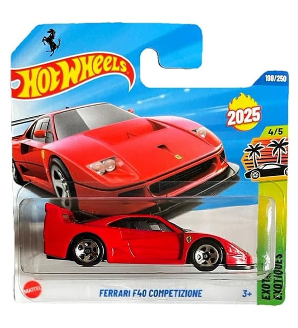 Hot Wheels - Ferrari F40 Competizione (1/64) Kırmızı