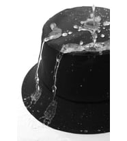Yağmur Şapkası Balıkçı Safari Outdoor Bucket Hat Siyah