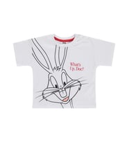 Civil Baby Bugs Bunny Baskılı 6-18 Ay Tişört - Beyaz