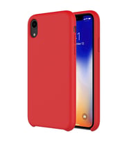 Buff iPhone XR ile Uyumlu Rubber Fit Kılıf Red (Kırmızı)