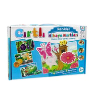 Nessiworld LC7207 Laço, Cırtlı Hikaye Kartları Renkler