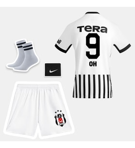 OH-9 Bêşiktaş 26-27 Yeni Sezon Çocuk Futbol Forması - 4'lü Set