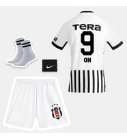 OH-9 Bêşiktaş 26-27 Yeni Sezon Çocuk Futbol Forması - 4'lü Set