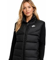 Nike Therma Fit Down Fill Womens Vest Kaz Tüyü Dolgulu Kadın Yelek Siyah