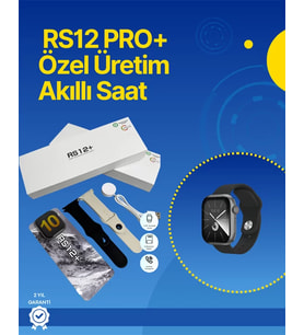 . Rs12 Pro+ 2025 Serisi Full Ekranlı Akıllı Saat – 2Gb Hafıza, Titanyum Kasa, Suya Dayanıklı, Uzun