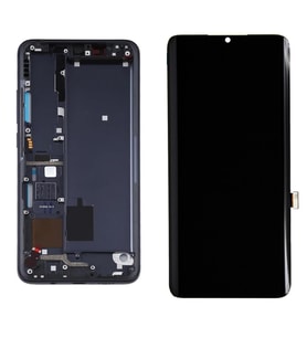 Xiaomi Mi Note 10 İle Uyumlu Oled Ekran Dokunmatik Çıtalı
