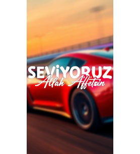 Seviyoruz Allah Affetsin 22x6,5 Jdm Yazı Araba-motosiklet Cam Etiket Sticker Beyaz Renk