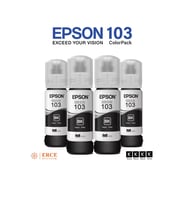 Epson 103 L3251 Uyumlu Dörtlü Siyah Ink Bottle
