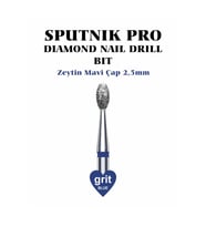 Elmas Zeytin Freze Mavi Çap 2,5mm