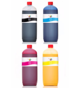 Qc Epson Stylus TX410 Yazıcı Uyumlu Kartuş Mürekkebi 1000ml PRO PRO Set-4 Renk