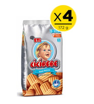 Eti Cicibebe Bebek Bisküvisi 172 g x 4 Adet
