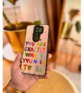 REDMİ NOTE 8 PRO Uyumlu Aynalı Harf Baskı Desenli (Çok Renkli-Sıyah)