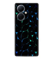 Vivo V29 Lite Kılıf Silikon Desen Özel Seri Naif Çizgiler 1680