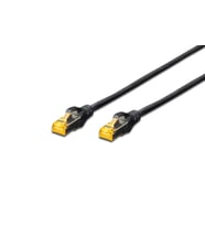 Beek CAT 6A SFTP/PIMF (Pairs In Metal Foil) Patch Kablosu, LSZH, 2 metre, AWG 26, Siyah Renk