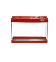 Kanki Pet KP3518 Renkli Kapak Akvaryum Kırmızı 35 CM