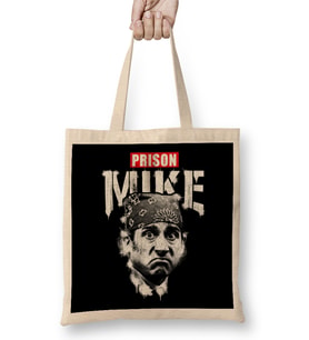 Prison Mike The Office 02 Bez Çanta Uzun Saplı