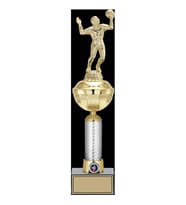 ODAK KUPA - Figürlü Kupalar - Voleybol Erkek Figürlü Kupalar FG-057 B - 44 cm
