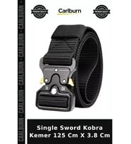 Single Sword Kobra Kemer 125 Cm X 3.8 Cm Aktivite Aksesuarı Erkek Aksesuar Seyahat Kemeri