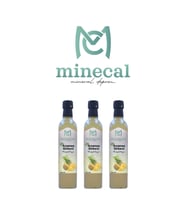 Minecal Ananas Sirkesi 3x500 ml – %100 Katkısız Doğal  Şekersiz  Koruyucu Içermez