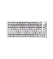 AKKO MONSGEEK M1 V5 HE White Transparent AstroAim Manyetik Switch 8K Hz Hall Effect Hotswap RGB Kablosuz İngilizce Gaming Klavye