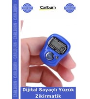 Özel Üretim Dijital Sayaçlı Ayarlanabilir Silikon Kayışlı Ergonomik Taşınabilir Sayaç Yüzük Zikirmat