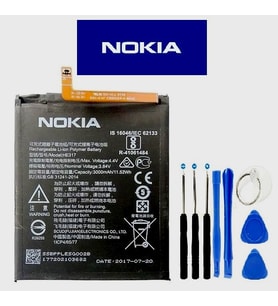 Nokia 6 HE317 Batarya Pil ve Tamir Seti 3000 mAh