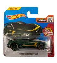 Hot Wheels - Custom '15 Ford Mustang - 2016 - Yeşil - DHR25 (1/64)