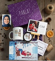 Kişiye Özel Karikatürlü Best Mom Ever Anneye Hediye Hediye Kutusu - Kişiye Özel Kupa Standart, Çay, Takvim, Mum Anneler Günü Hediyesi