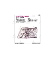 Esse Otomotiv Grand Vitara 05-12 3K Manuel-Elektrikli 1.6 Sağ Far - DPO-218-1136R-LD-EM - 35120-64J10