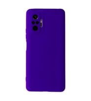 Xiaomi Redmi Note 10 Pro Kılıf Nano İçi Kadife Silikon - Mor