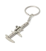 SPELT Mini Vernier Kumpas Cetvel Ölçer Anahtarlık 3 cm