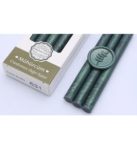 Mühür Mumu Çubuk 11mmx120mm 10lu Paket Mod: 631 GÜMÜŞ KOYU YAPRAK 