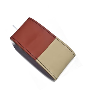 Universal Kamyon Tır Otobüs Dikmeli Direksiyon Kılıfı Soft Kahve-Bej 45×10.5cm