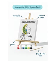 Ramazan Eğitici Boyama Seti Hoş Geldin Ramazan (Şövaleli)